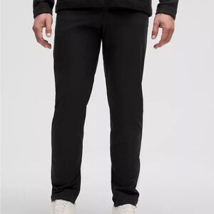 Lululemon Men's ABC Black Jeans with Warpstreme 36x29